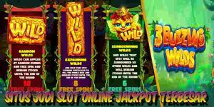 Link Situs Judi Slot Online Jackpot Terbesar Resmi Terpercaya 3 Buzzing Wilds