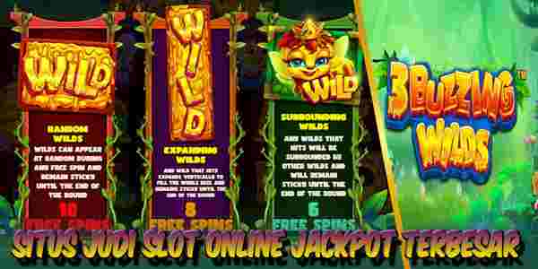 Link Situs Judi Slot Online Jackpot Terbesar Resmi Terpercaya 3 Buzzing Wilds